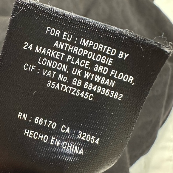 Maeve by Anthropologie Black Cocktail Sheath Dress with Puff Sleeves - Picture 11 of 14